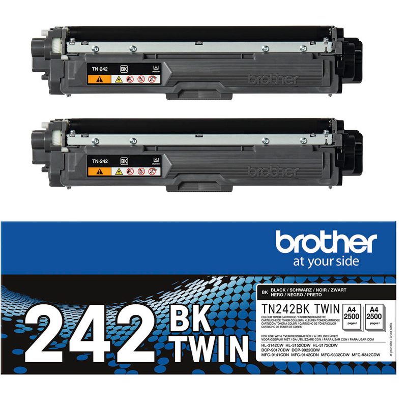 brother TN-242BKTWIN  schwarz Toner, 2er-Set