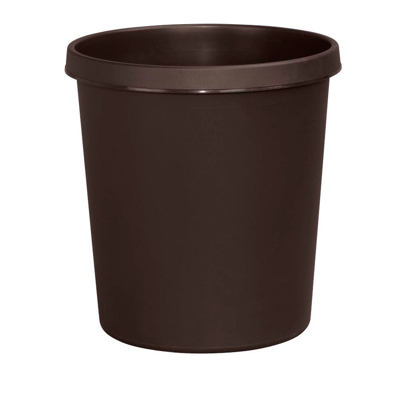 helit Papierkorb 18,0 l braun