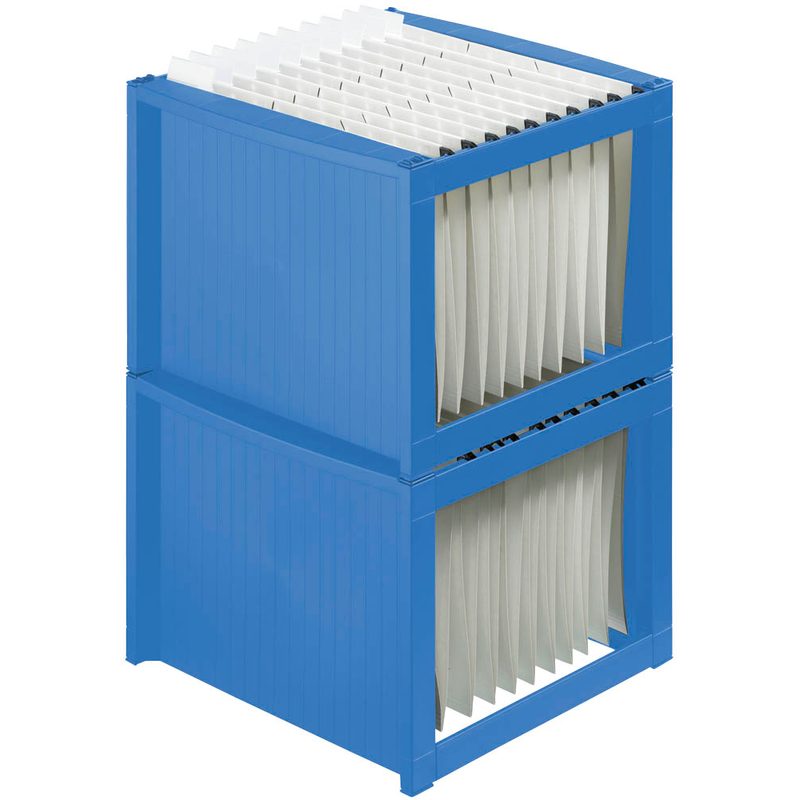 helit Hängeregistraturkorb ohne Mappen blau