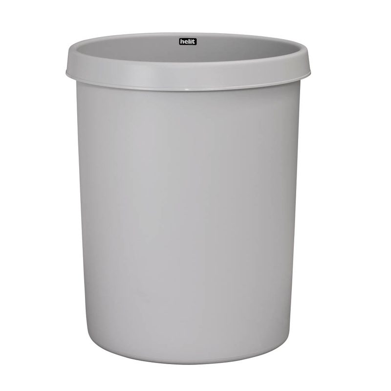 helit "the german" Papierkorb 30,0 l lichtgrau