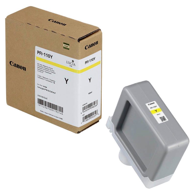 Canon PFI-110 Y  gelb Druckerpatrone