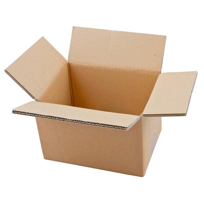 20 Nestler Wellpapp-Faltkartons 2-wellig braun 22,3 x 16,3 x 15,8 cm Außenmaß