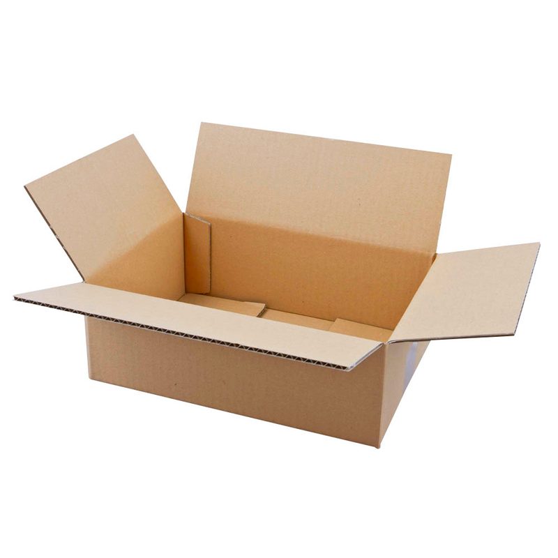 20 Nestler Wellpapp-Faltkartons 1-wellig braun 31,5 x 22,5 x 11,7 cm Außenmaß