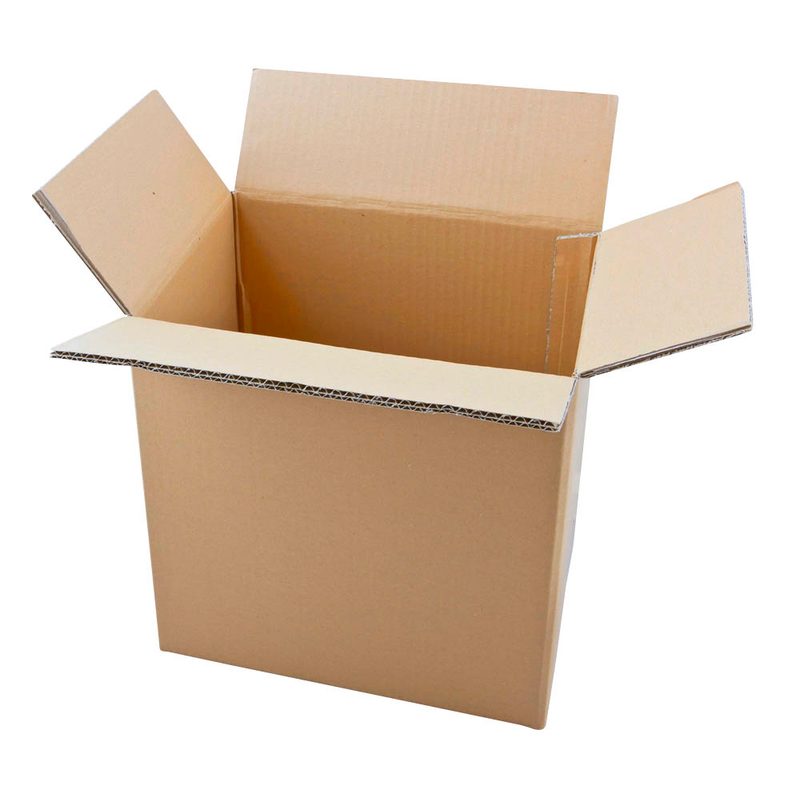 20 Nestler Wellpapp-Faltkartons 2-wellig braun 31,8 x 22,8 x 33,8 cm Außenmaß