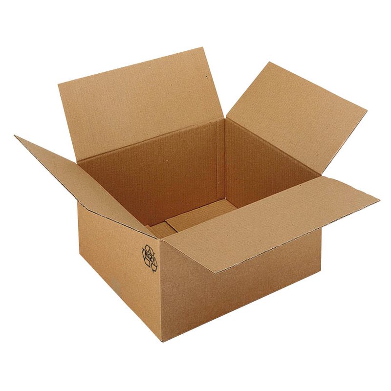 20 Nestler Wellpapp-Faltkartons 1-wellig braun 32,0 x 29,0 x 26,7 cm Außenmaß