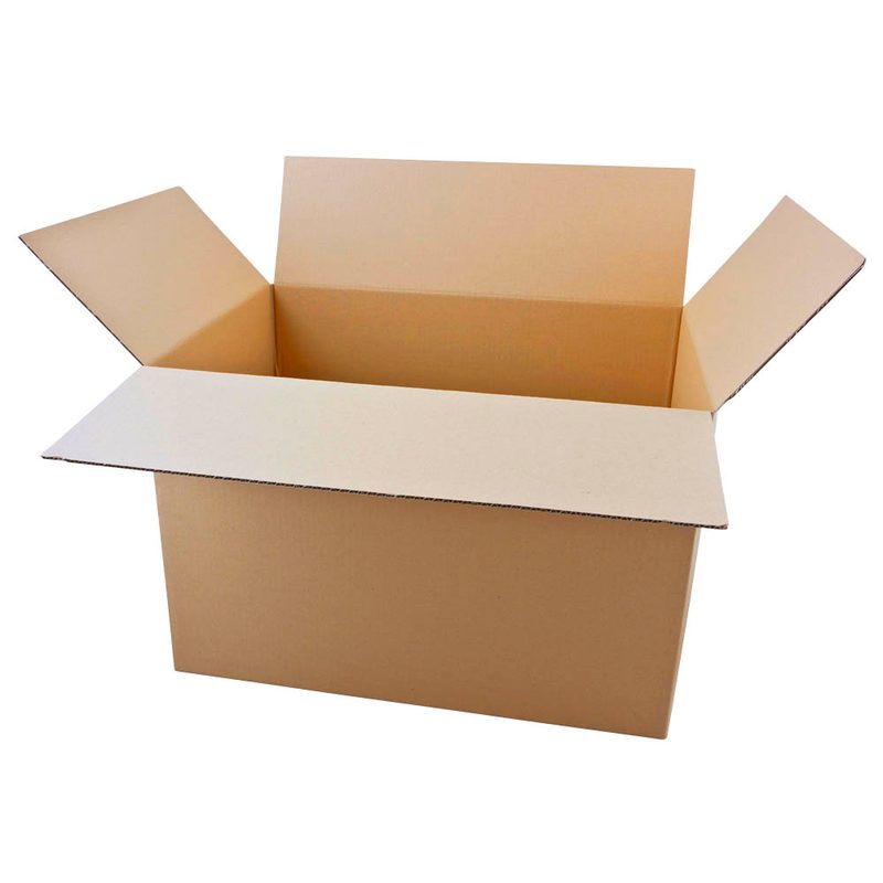 20 Nestler Wellpapp-Faltkartons 1-wellig braun 60,0 x 39,0 x 41,7 cm Außenmaß