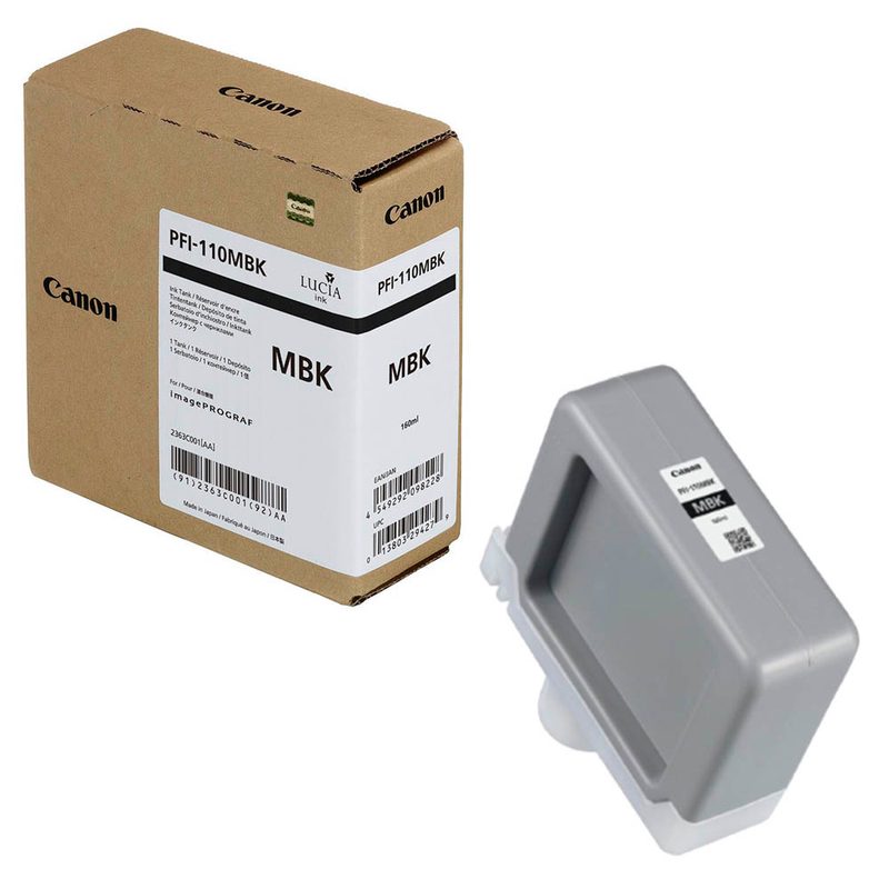Canon PFI-110 MBK  matt schwarz Druckerpatrone
