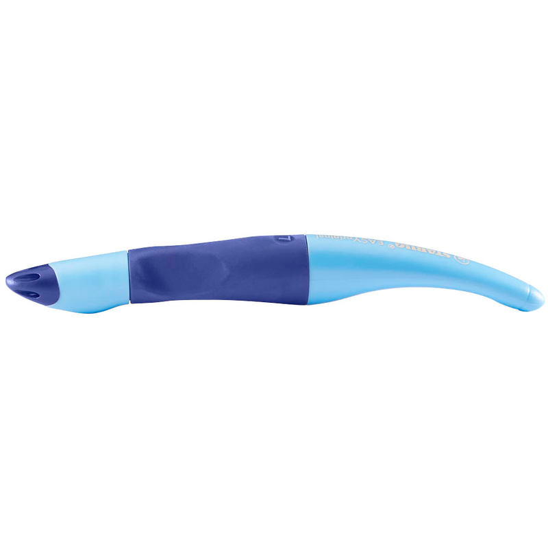 STABILO EASYoriginal Tintenroller Linkshänder dunkelblau/hellblau 0,5 mm, Schreibfarbe: blau, 1 St.