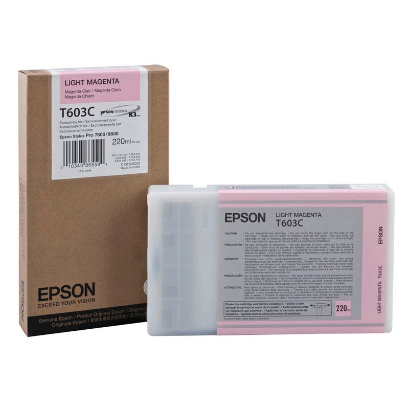 EPSON T603C light magenta Druckerpatrone