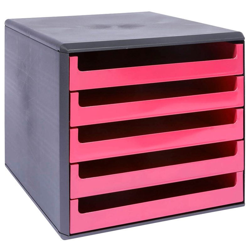 M&M Schubladenbox  30057660, DIN A4 mit 5 Schubladen