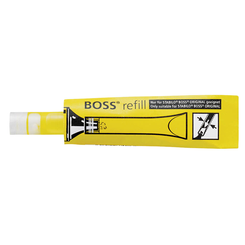 STABILO Nachfülltusche gelb
