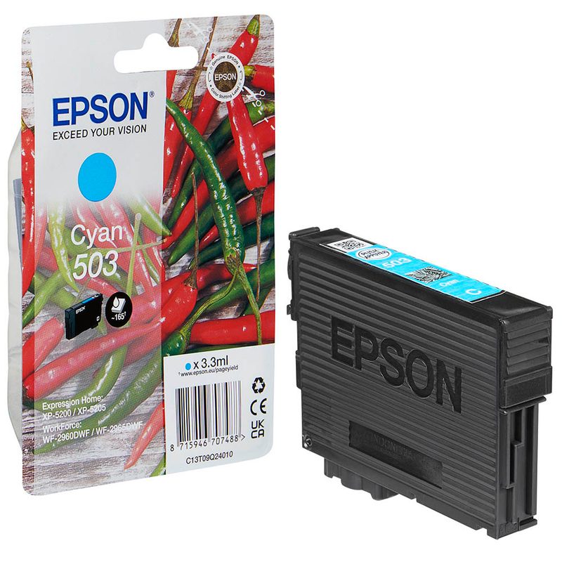 EPSON 503/T09Q24  cyan Druckerpatrone