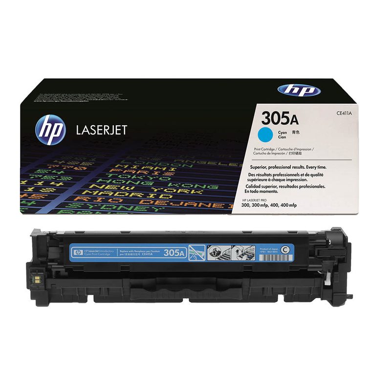 HP 305A (CE411A) cyan Tonerkartusche