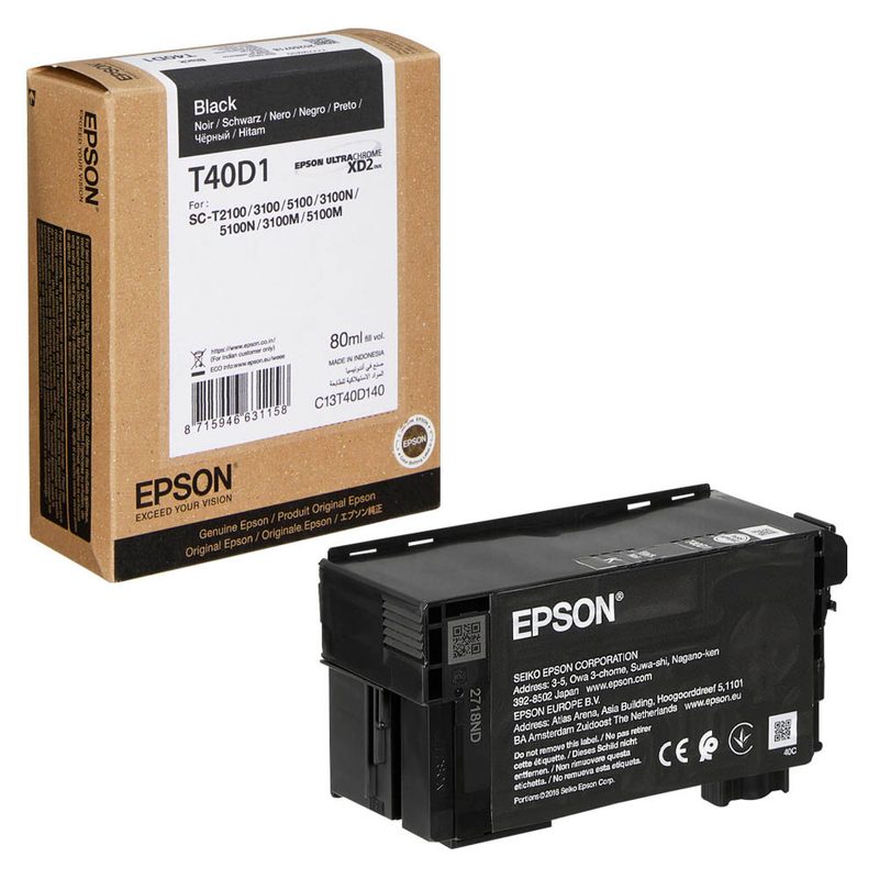 EPSON T40D140 BK schwarz Druckerpatrone