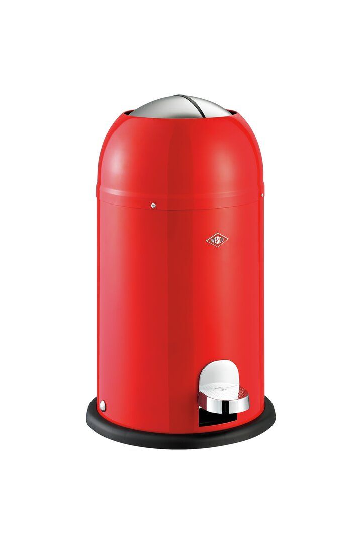 WESCO Abfallsammler  Kickmaster Junior rot