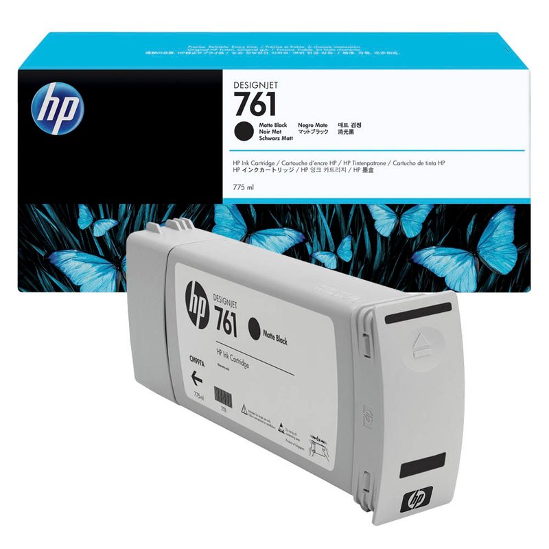HP 761 (CM997A) schwarz matt Druckerpatrone