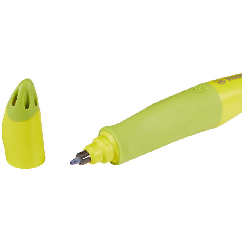 STABILO EASYoriginal Tintenroller limette/grün 0,5 mm, Schreibfarbe: blau, 1 St.