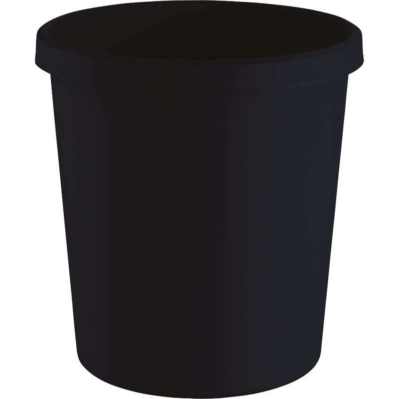 helit the green german Papierkorb 18,0 l schwarz