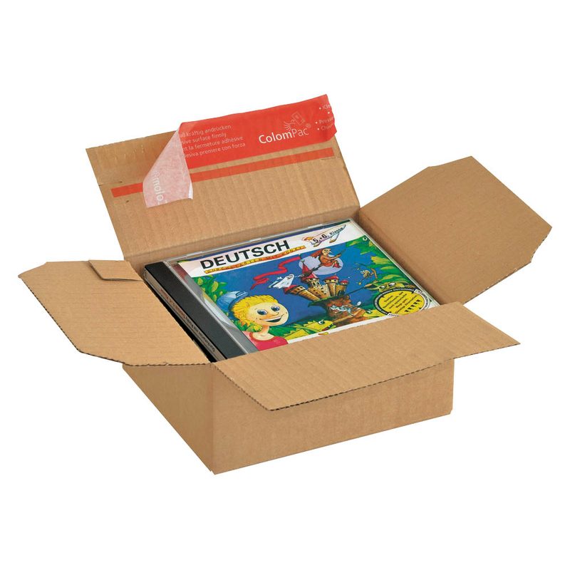 10 ColomPac® Versandkartons Blitzbodenkartons 16,4 x 13,9 x 8,0 cm