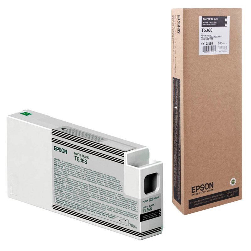 EPSON T6368 matt schwarz Druckerpatrone