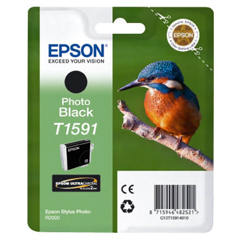 EPSON T1591 Foto schwarz Druckerpatrone