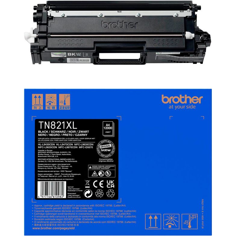 brother TN-821XL BK  schwarz Toner
