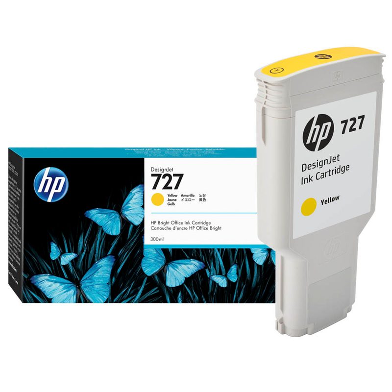 HP 727 (F9J78A) gelb Druckerpatrone