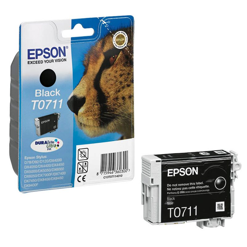 EPSON T0711 schwarz Druckerpatrone