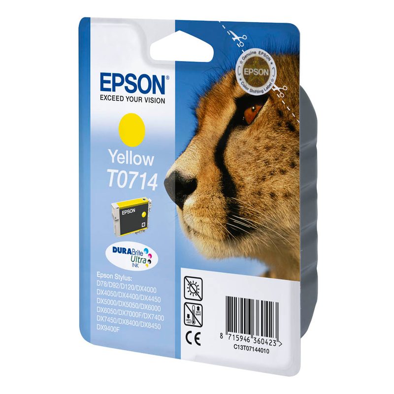 EPSON T0714 gelb Druckerpatrone