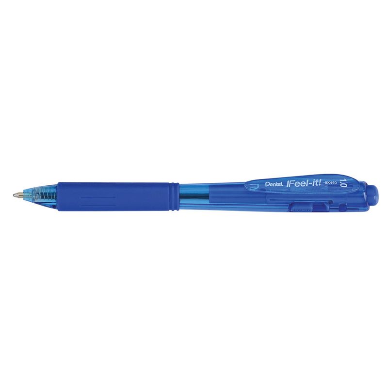 Pentel Kugelschreiber BX440 blau, Schreibfarbe: blau, 1 St.