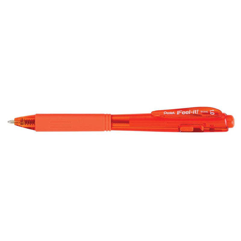 Pentel Kugelschreiber BX440 orange, Schreibfarbe: orange, 1 St.