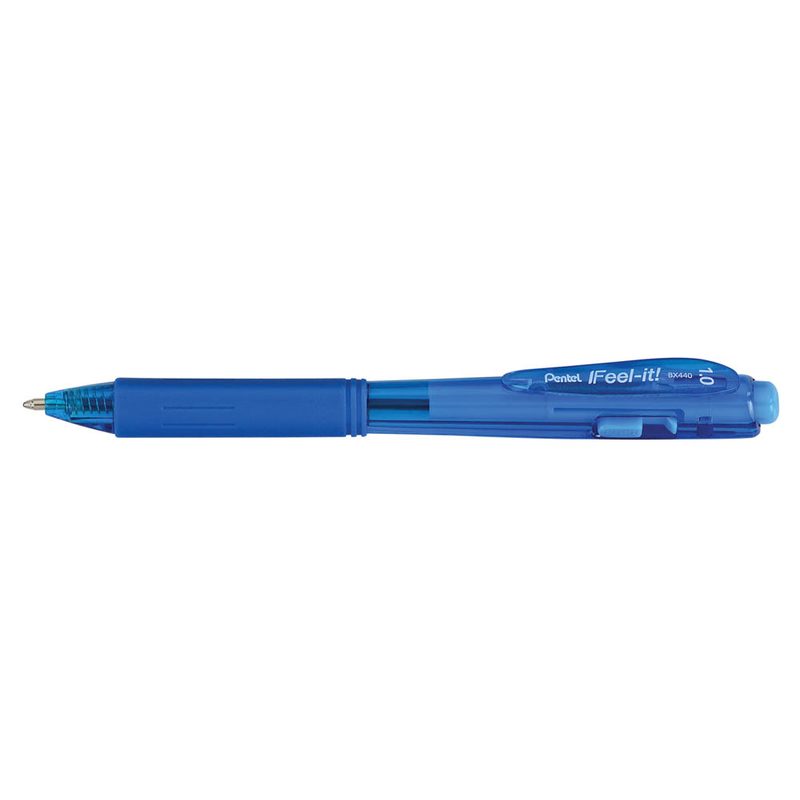 Pentel Kugelschreiber BX440 blau, Schreibfarbe: blau, 1 St.