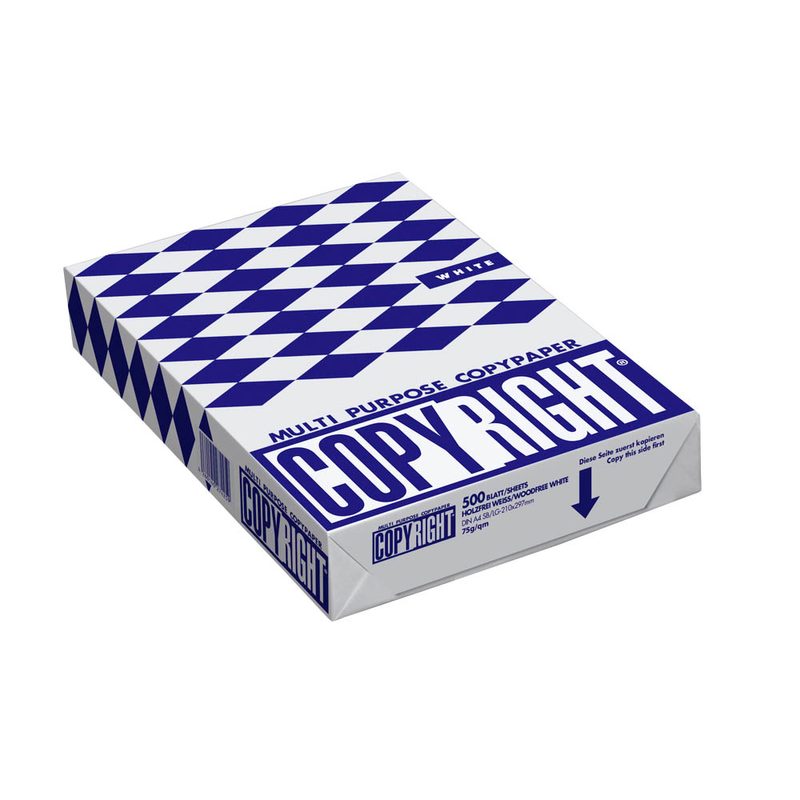 COPYRIGHT Kopierpapier COPYRIGHT DIN A4 75 g/qm 500 Blatt