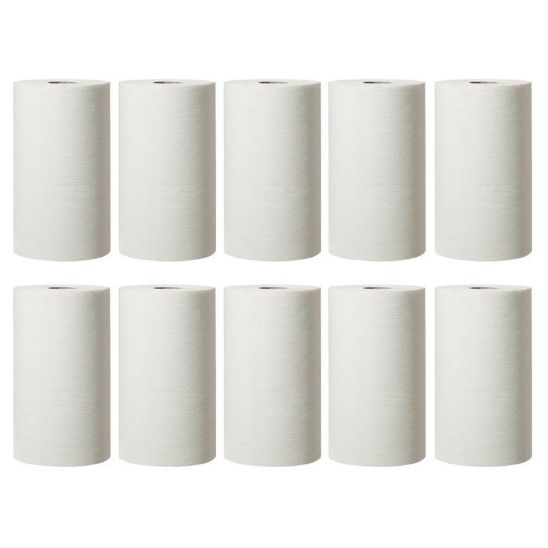 10 TORK Putztuchrollen Universal 320 2-lagig hochweiß, 200 Blätter