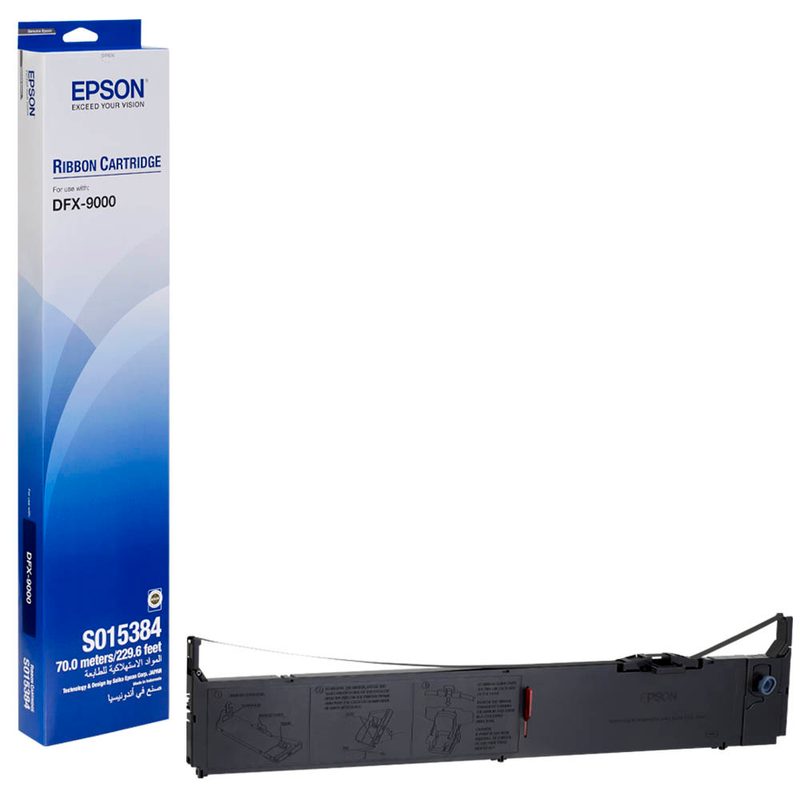 EPSON S015384 schwarz Farbband, 1 St.