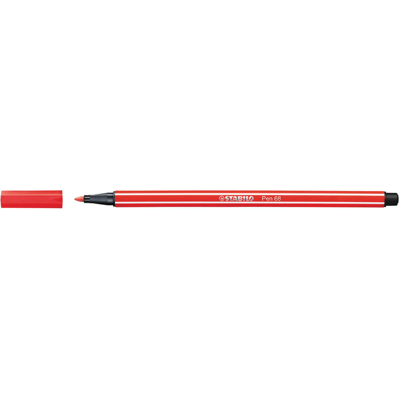 STABILO Pen 68 Filzstift rot, 1 St.
