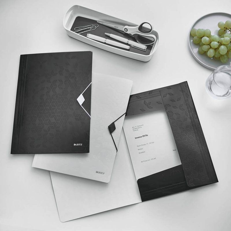 LEITZ Eckspanner WOW 4599 DIN A4 schwarz