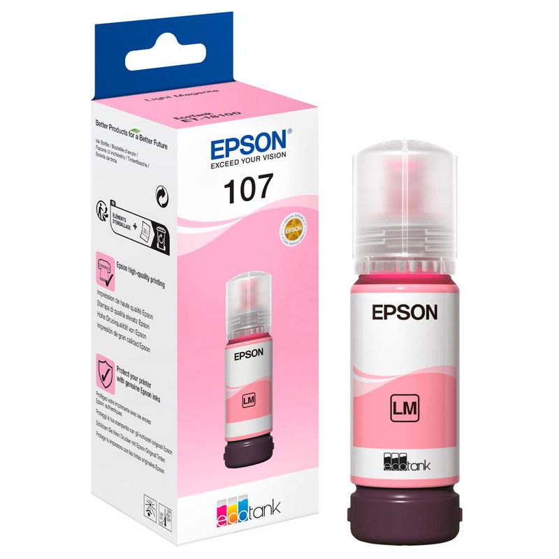 EPSON 107/T09B6  light magenta Tintenflasche