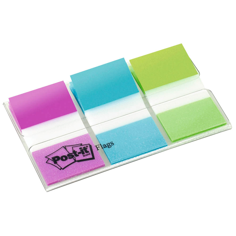 Post-it® Index Haftmarker farbsortiert 3x 20 Streifen