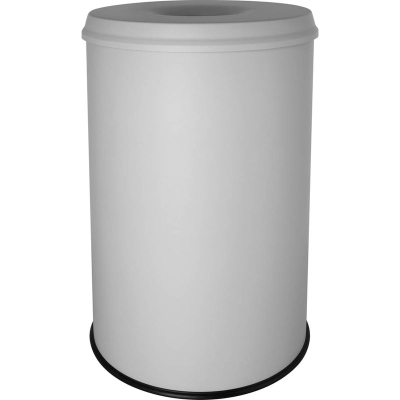 helit "the guardian" Papierkorb 30,0 l lichtgrau