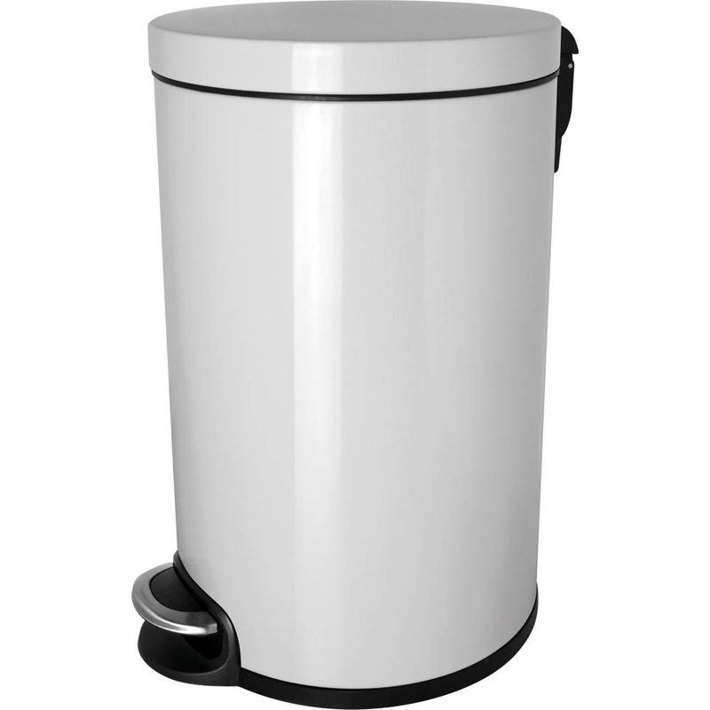 helit "the silent" Mülleimer 20,0 l weiß