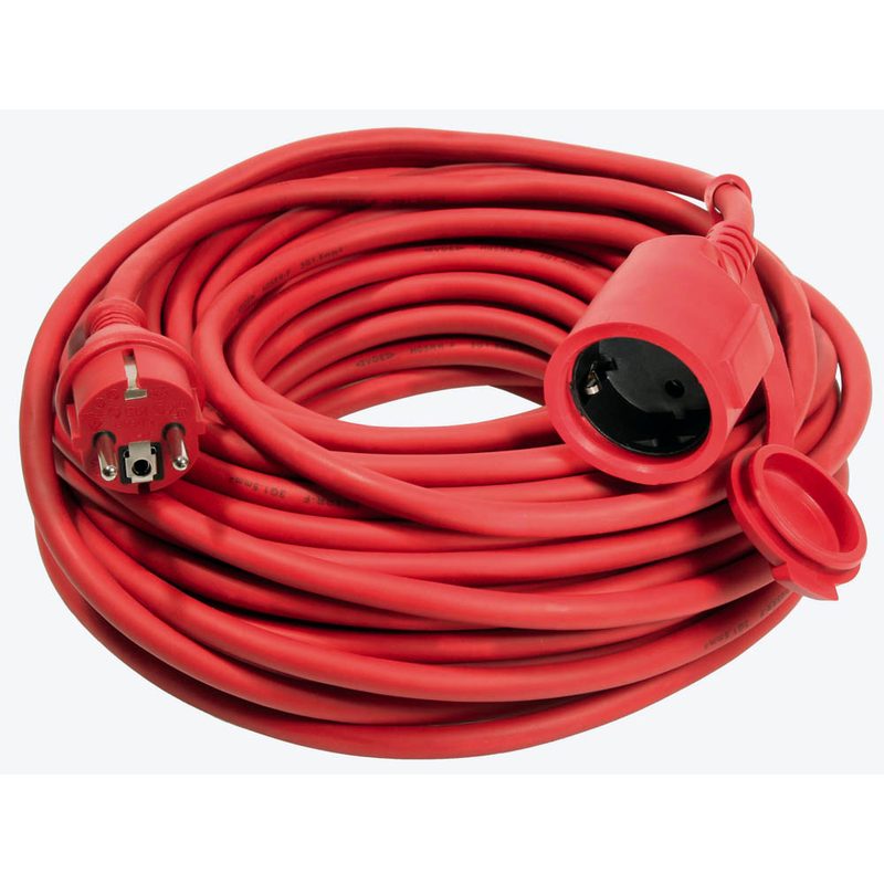 as-Schwabe Verlängerungskabel 5,0 m rot