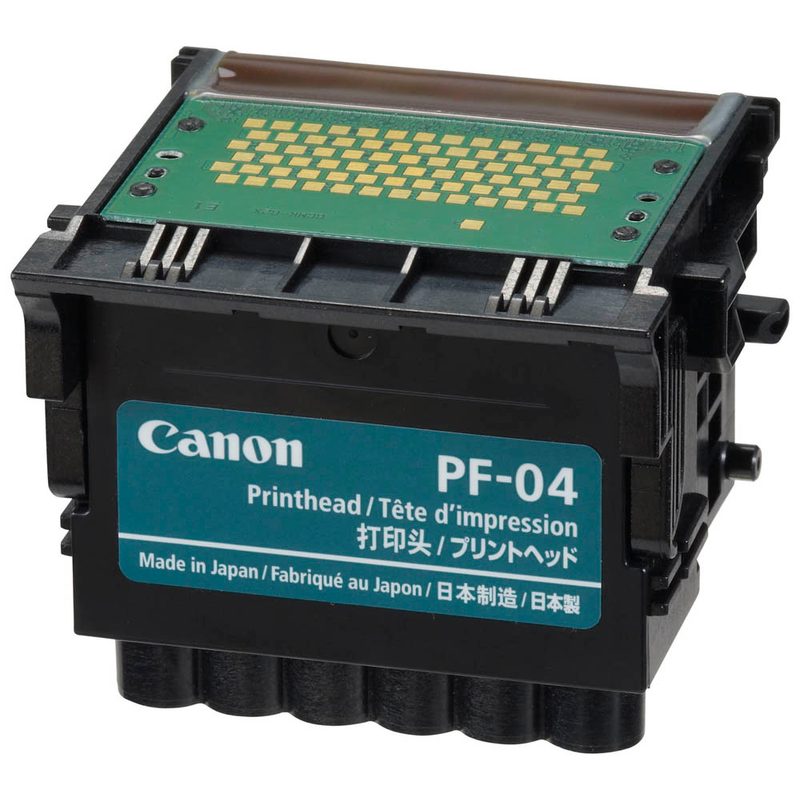 Canon PF-04  schwarz, cyan, magenta, gelb Druckkopf