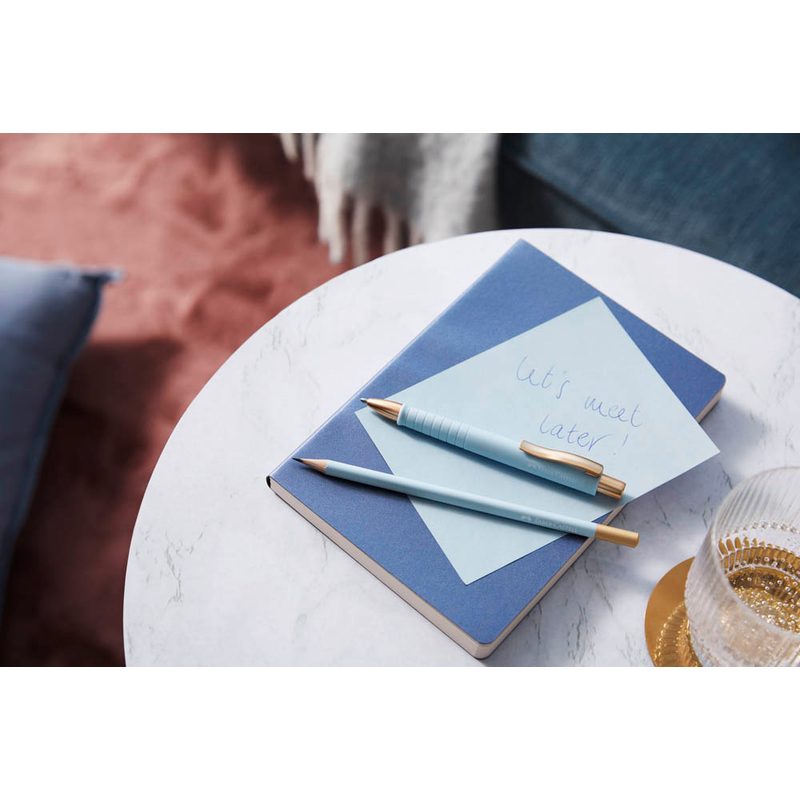 FABER-CASTELL Kugelschreiber POLY BALL Urban blau, Schreibfarbe: blau, 1 St.