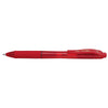 thumb-Pentel ENERGEL BL107 Gelschreiber rot/transparent 0,35 mm, Schreibfarbe: rot, 1 St.