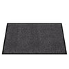 thumb-Mercury Fußmatte Cleantime grau gemustert 60,0 x 90,0 cm