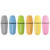 thumb-EBERHARD FABER Pastell Mini Textmarker farbsortiert, 6 St.