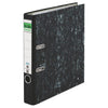 thumb-ELBA rado Wolkenmarmor Ordner schwarz marmoriert Karton 5,0 cm DIN A4