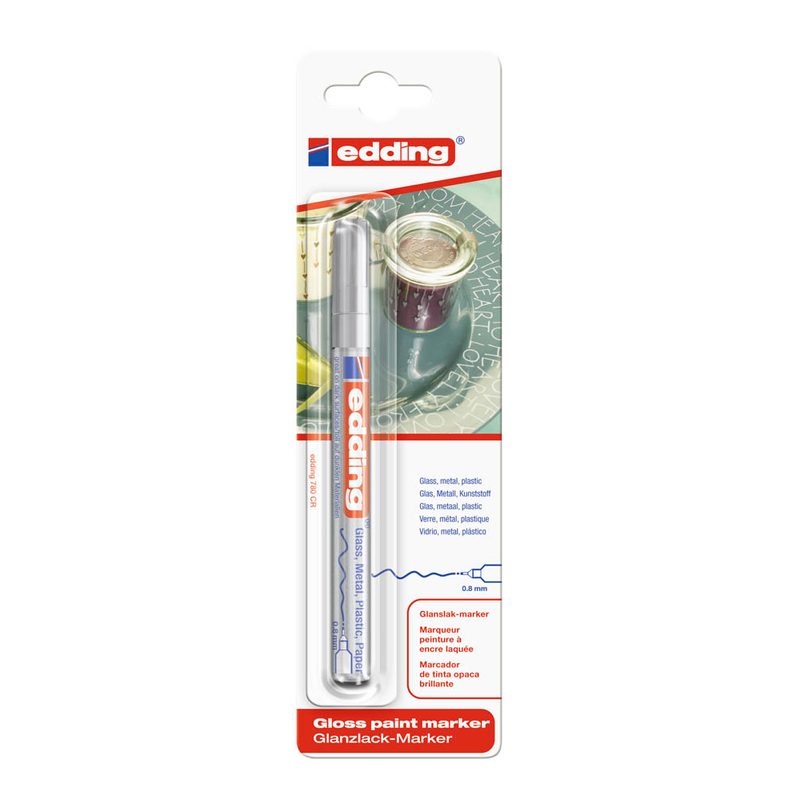 edding 780 Lackmarker silber 0,8 mm, 1 St.