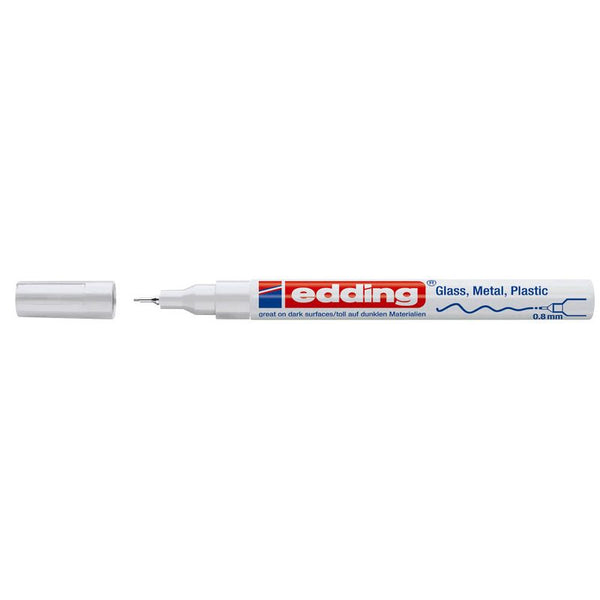 edding 780 Lackmarker weiß 0,8 mm, 1 St.